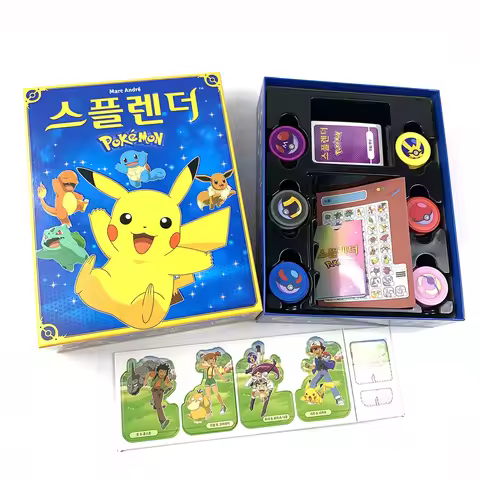Pokémon Edition Board Game Korean Version Card Game Introductory Strategy Pokémon Party Game Holiday