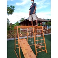 Brakiasi 1,4m Fullset Clomber / Brakiasi kayu / permainan anak / family & kids gamer / playground in