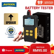 【Local Stock】AUTOOL BT360 12V Car Motorcycle Battery Load Tester Good Or Bad Battery Auto Battery Li