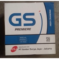 NS-60 L (46B24L) 12V 45 AH Car Battery GSJ Brand