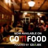 Cutting Sticker Go Food Glass Sticker Cafe Warung Restaurant GOJEK
