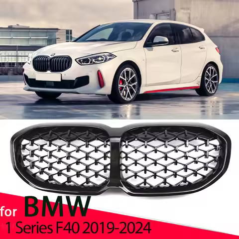 For BMW 1 Series F40 116i 118i 120i 128ti M135i xDrive 2019-2022 Car Front Bumper Kidney Grille Gril