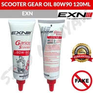 BUY 10 FREE 1 OFFER  100% ORIGINAL EXN GARIOS GEAR OIL 80W90 SCOOTER GEAR OIL 120ML MINYAK GEAR EXN 