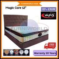 Vazzo Magic Care 12" | Warranty 10 Years | Bonnell Spring System