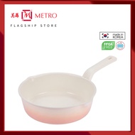 Happycall Flex Pan Blanc IH 22cm Lollipop Pink 3001-0606 | Induction Friendly & Non-Stick