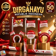 Foil Balloons Clapping Balloons Indonesian Independence Day Flag Balloons August 17th Accessories fo