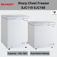 Sharp Chest Freezer SJC118 SJC168 with Dual Switch Setting