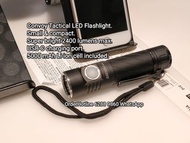 袖珍手電筒2400流明. 國際品牌 Convoy S21E. LED Flashlight 🔦 Torch. Rechargeable via USB-C. 5000 mAh included. Waterproof IPX4.