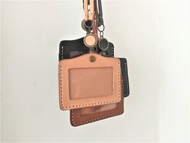 定制皮革證件套//證件套皮革掛繩//證件套//聖誕禮物//個性化