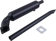 DVPARTS Muffler and exhaust pipe W/Gasket 15532-12050 67800-53410 Compatible with Kubota B20 B8200D 