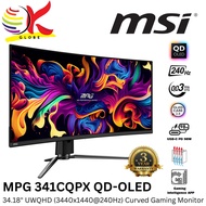 MSI 34.18" MPG 341CQPX QD-OLED UWQHD / 49" MPG 491CQPX QD-OLED DQHD 240HZ LCD CURVED GAMING MONITOR 