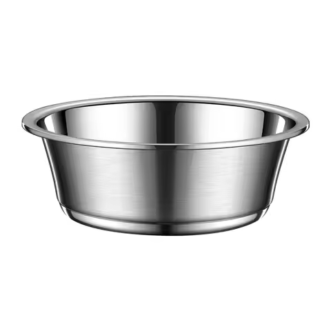 LFGB Certified 316L Stainless Steel Kitchen Basin Ultra Thicken Seafood Container Well Polished Dire