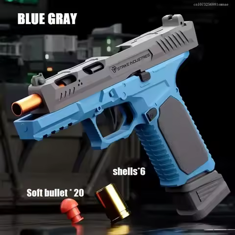G17 Desert Eagle Radis Gun Jouets de décompression, Pistolet 2011, Lanceur revolver, Pisto Kids Birt
