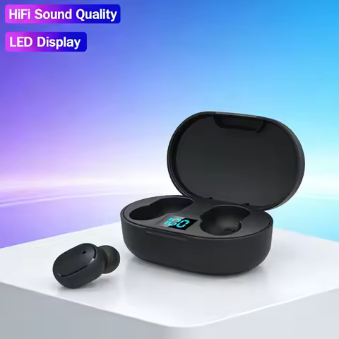 E6S wireless Bluetooth headset TWS headset noise reduction earbuds with microphone headset