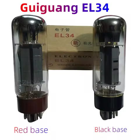 New Guiguang Electronic Tube EL34 Wordless Edition Direct Generation Shuguang Noble EL34 Original Au