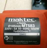 Mesin Gergaji Potong Pemotong Kayu Circular Saw Maktec MT583 MT 583