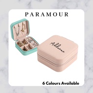 FREE ADDNAME Jewelry Organizer Display Jewellery Box Necklace Ring CUSTOM [Corporate Gift are welcom