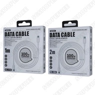 SG STOCK REMAX 100W Type C To Type C Fast Charger Cable 1M 2M 100W (H0933)