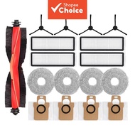 For Xiaomi Robot Vacuum X20 Max / X20 Pro Accessories Of Main Brush, Side Brush, Filter, Mop Cloth, 