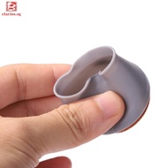 [clarins.sg] Silicone Chair Leg Protectors Anti--skid Durable Table End Cap for Home