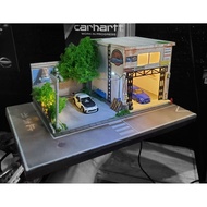 64 scale garage Diorama