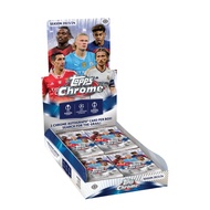 2023/24 Topps Chrome UEFA Club Competitions UCC Hobby Box (20 Packs per Box, 4 Cards per pack) - 1 C