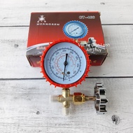 Red single gas refill meter R410 HUANGSEN CT-466