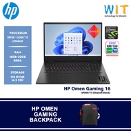 HP Omen 16-wf0067TX Gaming Laptop /Intel Core i7-13700HX /16GB-32GB RAM /1TB SSD /16.1" QHD (240Hz) /NVD RTX4050 /W11 /2 Yrs Onsite &amp; ADP Warranty