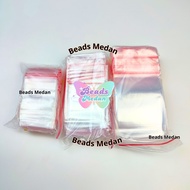 (100 PCS) Clear Ziplock Clear Plastic Clips 4x6cm 5x8cm 6x10cm