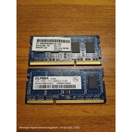 RAM Laptop DDR3 2GB 1600 1333 MHz MT/s PC3 12800 10600 SODIMM Elpida