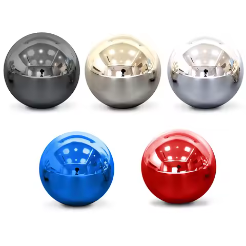 Original Metallic Color Ball Top Handle Authentic Sanwa LB-35 Balltop Metallic Gold Silver Grey Top 