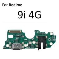 แท่นชาร์จแท่นชาร์ท USB บอร์ดพอร์ตสายเคเบิ้ลยืดหยุ่นสำหรับพร้อมไมโครโฟน Realme OPPO 8 8i 8S 9 9i 10S 11 Pro Plus 4G 5G