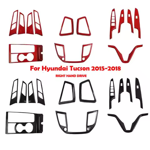 RHD For Hyundai Tucson 2015-2018 interior Accessories Center Control window gear panle window rise s
