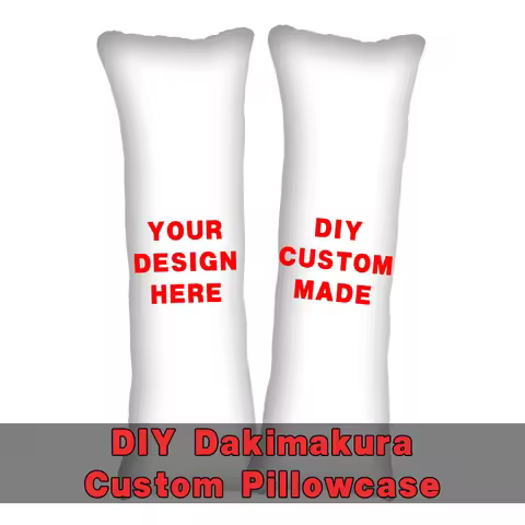 2 Side Print Hugging Body Pillow Case Diy Dakimakura Cosplay Custom Throw Soft Pillow Cover Otaku Gi