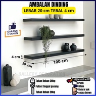 Wall shelf Wall mounted shelf minimalist floating shelf board 20 cm x 100 cm x 4 cm
