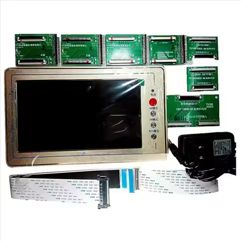 7 Inch 1024X600 Display Test Tool US Plug N36R_TM TV160 Motherboard Converter