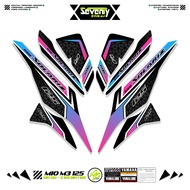 STRIPING YAMAHA MIO M3 125 MOTIF 28 STICKER DECALS YAMAHA MIO I 125 VARIATION OF STICKERS MIO M3/S/Z