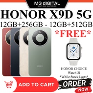 [READY STOCK] HONOR X9d 5G (12+512GB / 12+256GB) | Water-Resistant | 8300mAh Battery | Snapdragon 6
