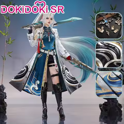 【Ready for Ship】Feixiao Cosplay Costume Game Honkai:Star Rail DokiDoki-SR Honkai Women Fei Xiao Cosp