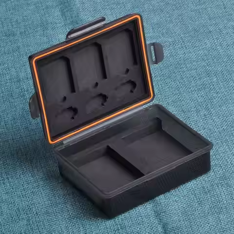 1pcs Battery Storage Box SD TF Memory Card Case for Sony NP-FW50,Canon LP-E12,Nikon ENEL23,Fuij NPW1