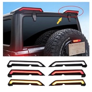 EURS 2PCS BJ40 Tank 300 Jeep Wrangler Rubicon Automatic Brake Tail Turn Signal LED Car Rear Dome Lig