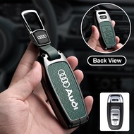Key Cover Case Shell Key Rope For Audi A1 A3 8P A4 B8 B9 A5 A6 C7 A7 A8 Q3 Q5 Q7 Q8 C8 D5 4M RS3 S4 