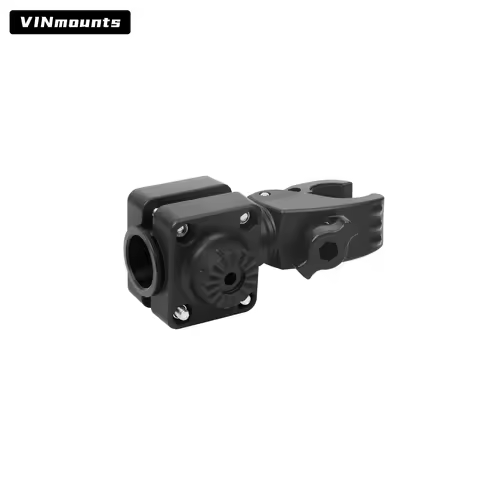 VINmounts Easy Mount Sonar Holder for Lowrance ActiveTarget Stable Clamp Bracket, Multi-Position Adj