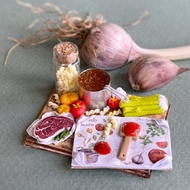 玩具屋的廚房縮影