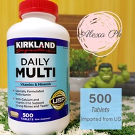 (EXPIRATION NOVEMBER 2025) Kirkland Signature Daily Multi Vitamins And Minerals (500 Tablets)