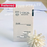 Letterpress Name card printing/High class name card printing/Custom Business card printing