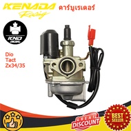คาร์บูเรเตอร์ 17 มม . สําหรับ Honda Dio 50Cc 24 30 GY6 Tact 50 Sp Zx34 35 Sym Kymco