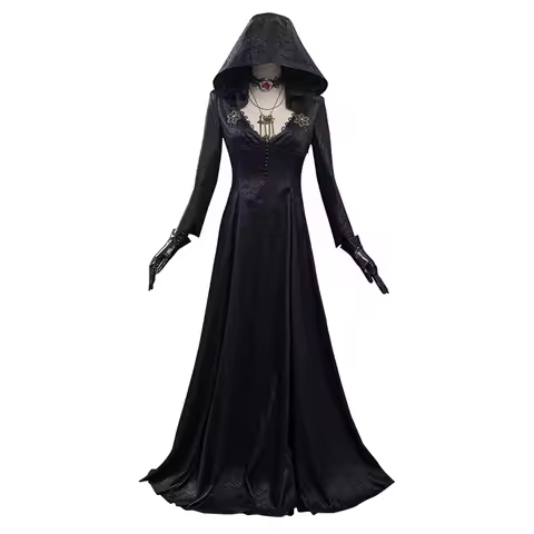 Anime Resident Evil Village Cosplay Costume Moth Lady Halloween Costume Set Party Festival Stage Per