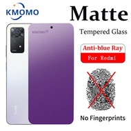 Matte Anti-Blue Light Tempered Glass For Xiaomi Redmi Note 13 12 4G + 11 Pro 5G 11s 10 10s 9 9s 8 7 Screen Protector