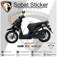 STRIPING BEAT DELUXE 2021-2022 - STRIPING HOLOGRAM HONDA BEAT DELUXE 2021-2022 RED BULL